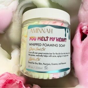 Aminnah Whipped Foaming Soap - You Melt My Heart